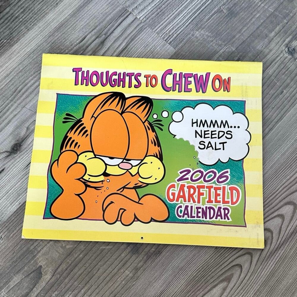 garfield 2006 jim davis calendar